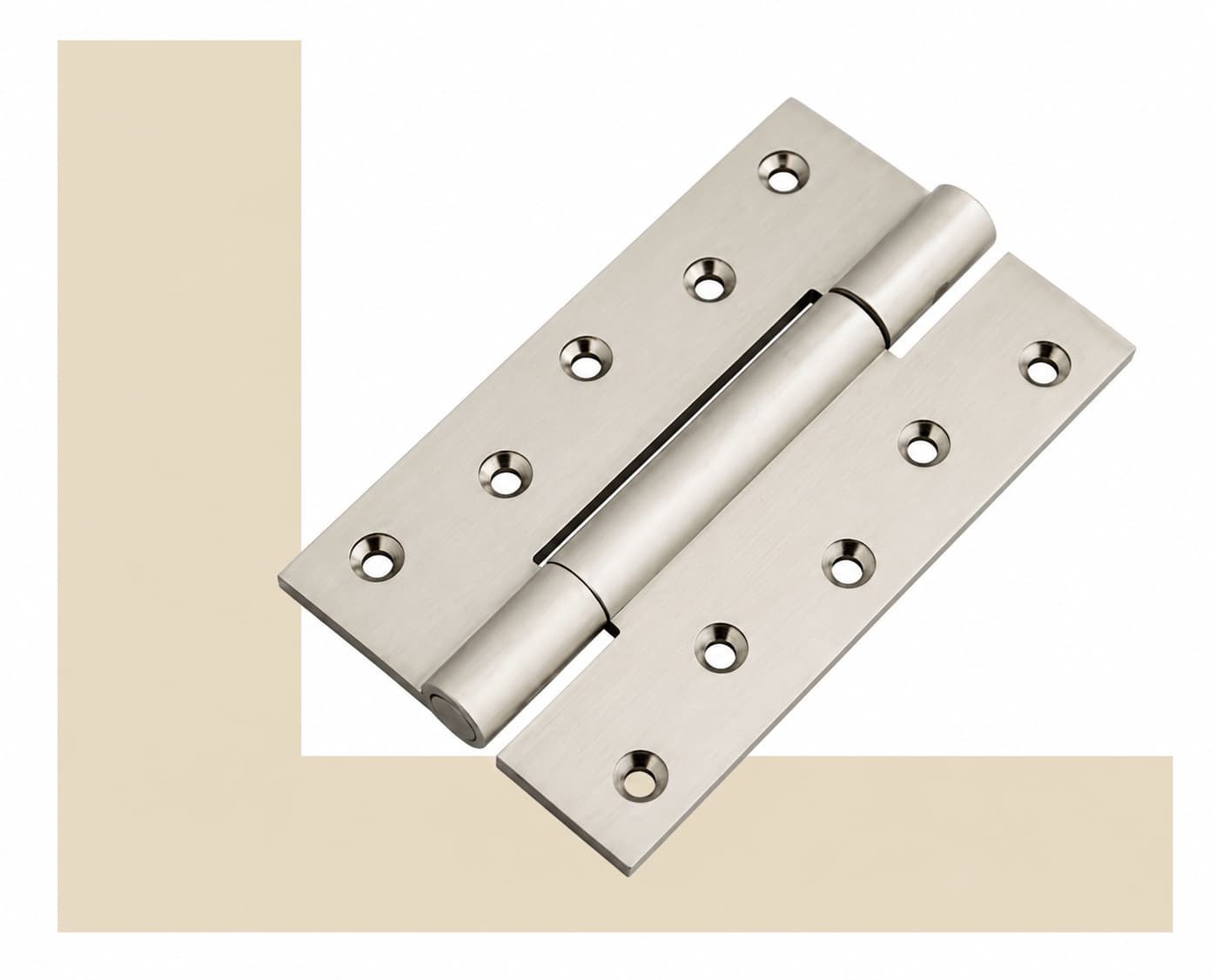 AELEX Slimline Concealed Flush Brass Hinge